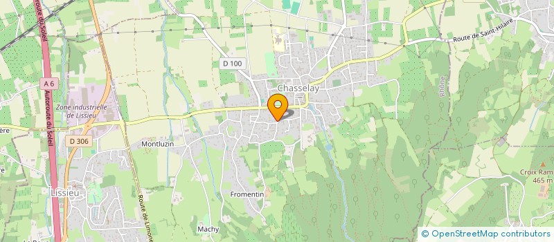 localisation de l'entreprise 838 485 720   MARCILLY-D'AZERGUES