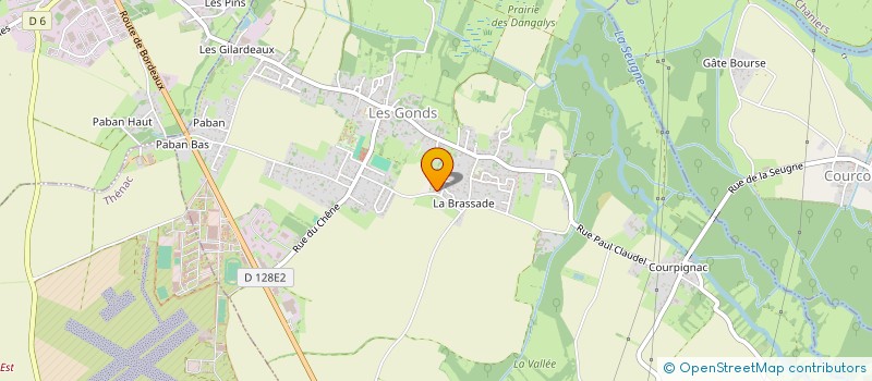 localisation de l'entreprise 838 495 216   LES GONDS