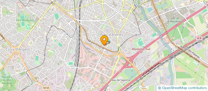 localisation de l'entreprise 838 507 705   FABREGUES