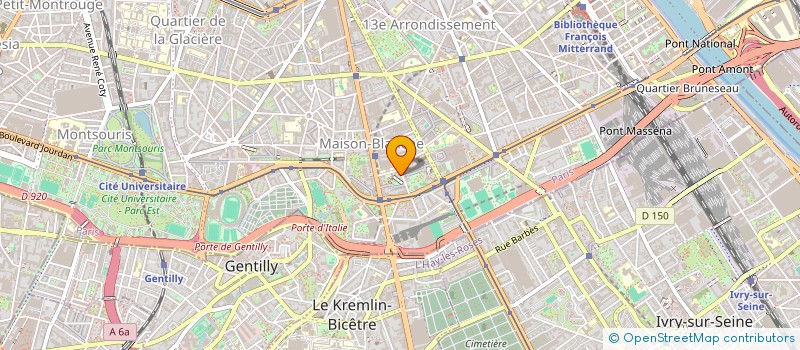 localisation de l'entreprise 838 528 297 à SAINT-OUEN-SUR-SEINE