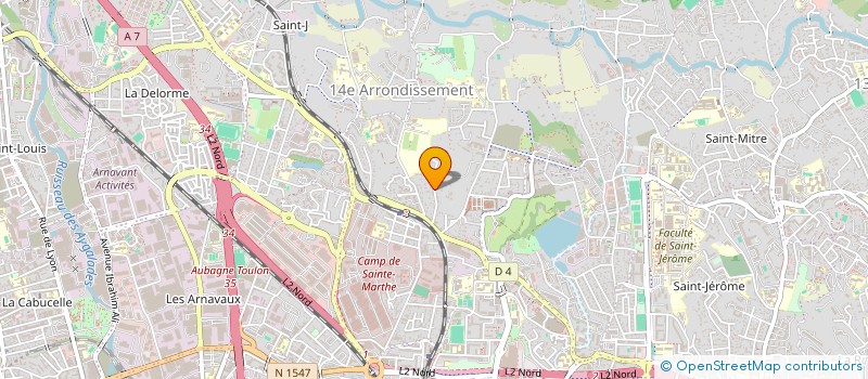 localisation de l'entreprise 838 534 048   MARSEILLE