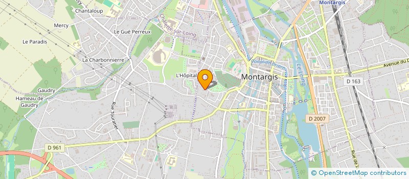 localisation de l'entreprise 838 543 130 à MONTARGIS
