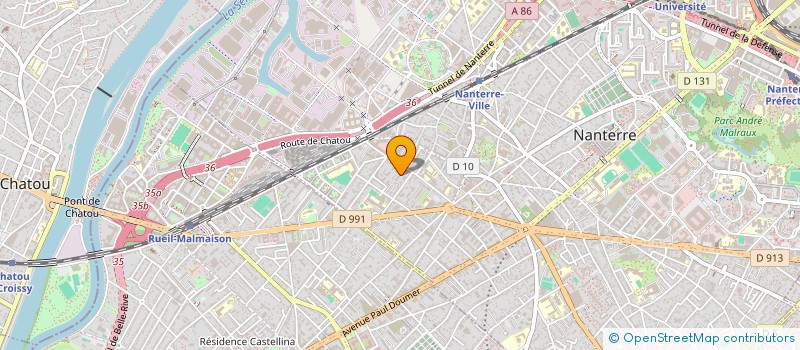 localisation de l'entreprise 838 553 386   NANTERRE