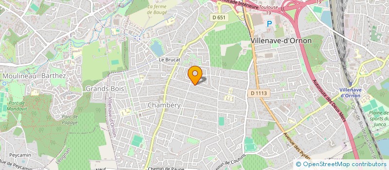 localisation de l'entreprise 838 554 129 à BEGLES