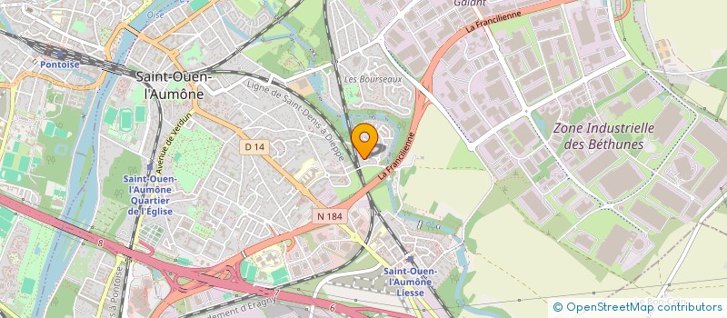 localisation de l'entreprise 838 563 369   SAINT-OUEN-L'AUMONE