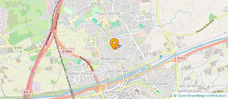 localisation de l'entreprise 838 566 529   PERPIGNAN