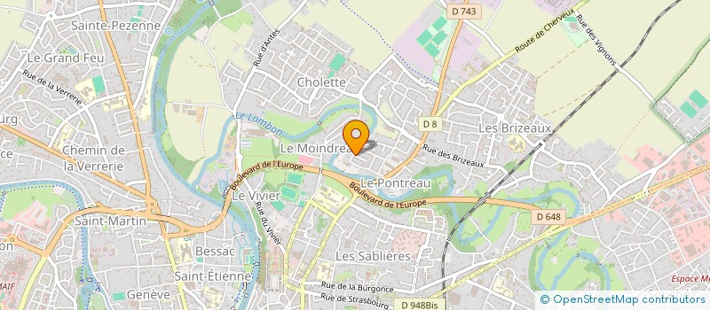 localisation de l'entreprise 838 570 810   NIORT