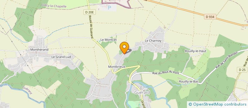 localisation de l'entreprise 838 574 333   GUERARD