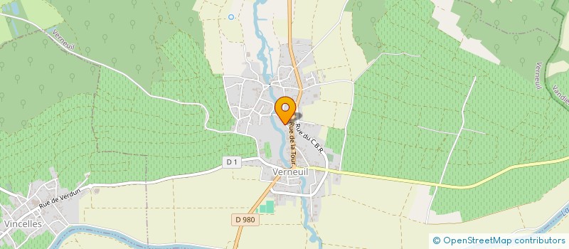 localisation de l'entreprise 838 601 813   VERNEUIL