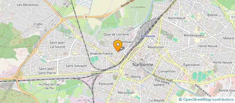 localisation de l'entreprise 838 611 622   GINESTAS