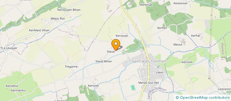 localisation de l'entreprise 838 614 477   SAINT-JEAN-TROLIMON