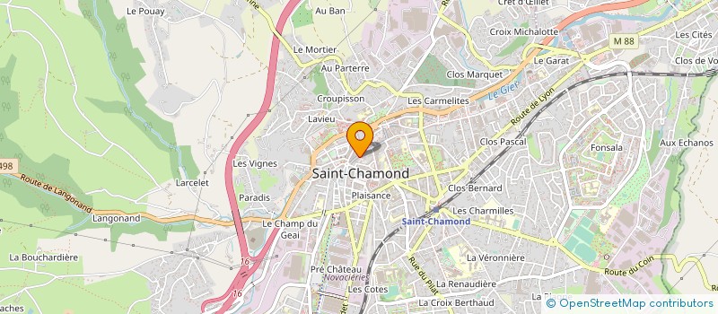 localisation de l'entreprise 838 619 096   BRON