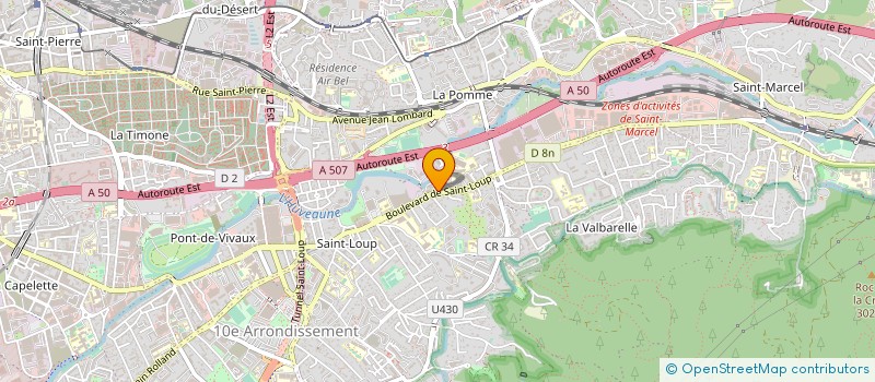 localisation de l'entreprise 838 625 705 à MARSEILLE