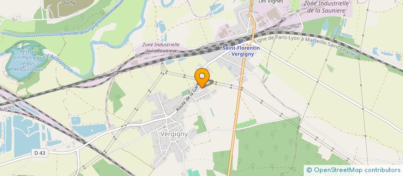 localisation de l'entreprise 838 627 552   VERGIGNY