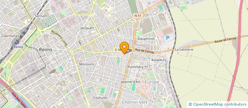 localisation de l'entreprise 838 628 337   REIMS