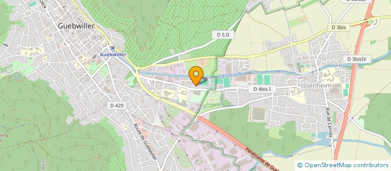 localisation de l'entreprise 838 633 188   GUEBWILLER