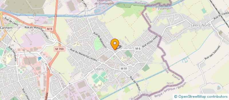 localisation de l'entreprise 838 646 859   LEERS