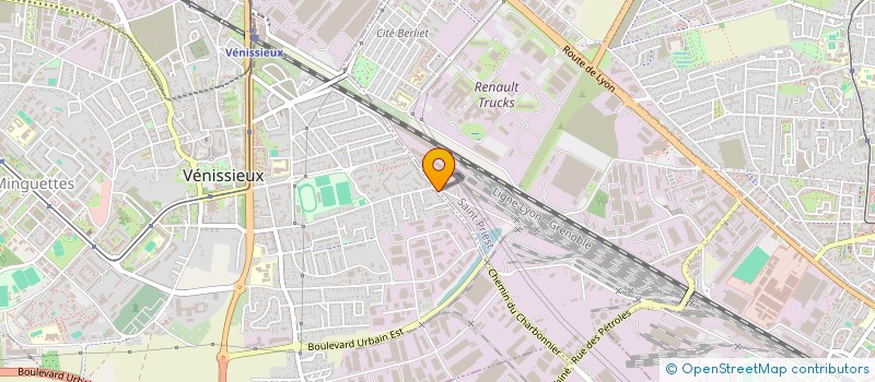 localisation de l'entreprise 838 652 006   VENISSIEUX