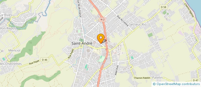 localisation de l'entreprise 838 670 578 à SAINT-ANDRE