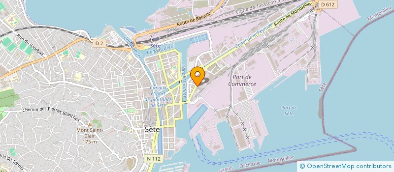 localisation de l'entreprise 838 685 287 à SETE