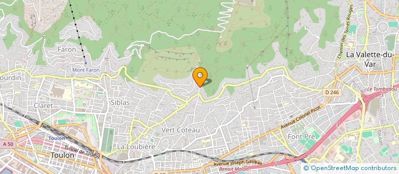 localisation de l'entreprise 838 687 564   TOULON