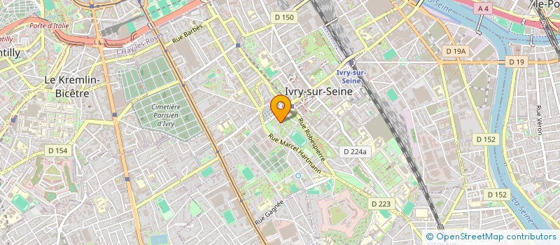 localisation de l'entreprise 838 705 002   PARIS