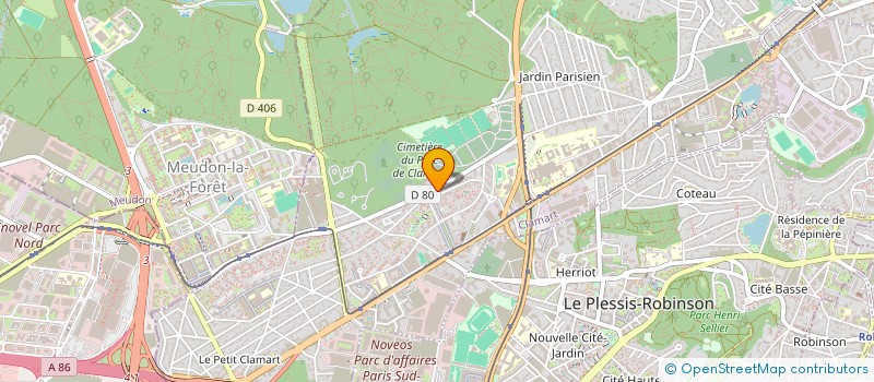 localisation de l'entreprise 838 705 580   CHATENAY-MALABRY