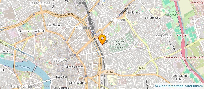localisation de l'entreprise 838 709 897 à TOULOUSE