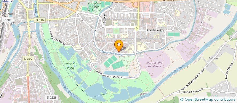 localisation de l'entreprise 838 718 468 à MEAUX