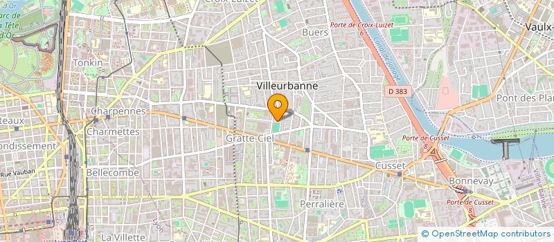 localisation de l'entreprise 838 719 789   VILLEURBANNE