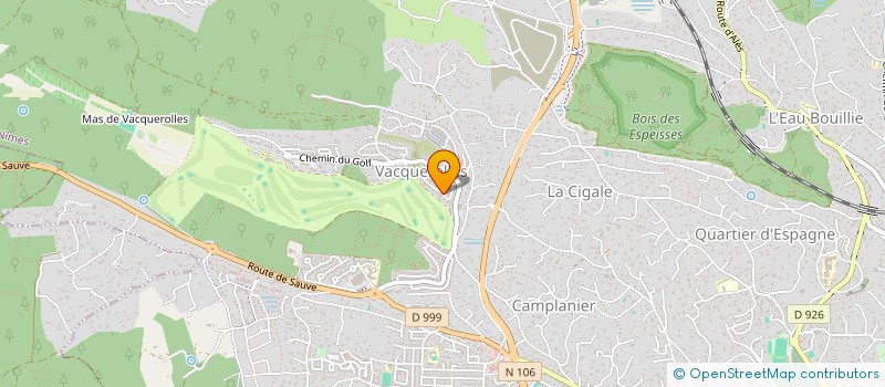 localisation de l'entreprise 838 743 565   NIMES