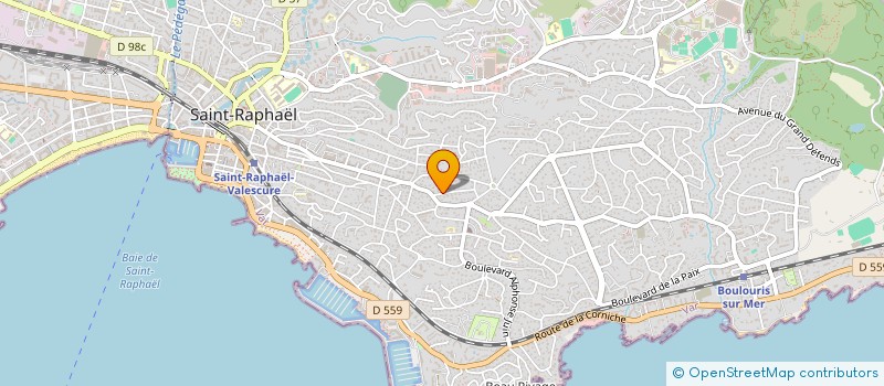 localisation de l'entreprise 838 753 952 à SAINT-RAPHAEL