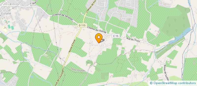 localisation de l'entreprise 838 754 729   BORDEAUX