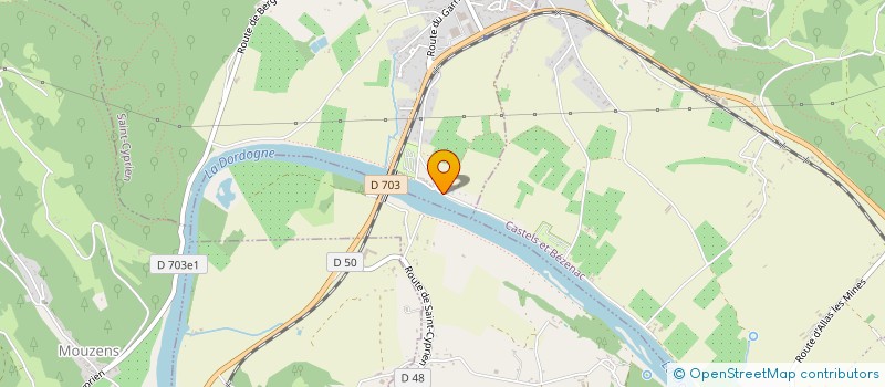 localisation de l'entreprise 838 758 233   SAINT-CYPRIEN