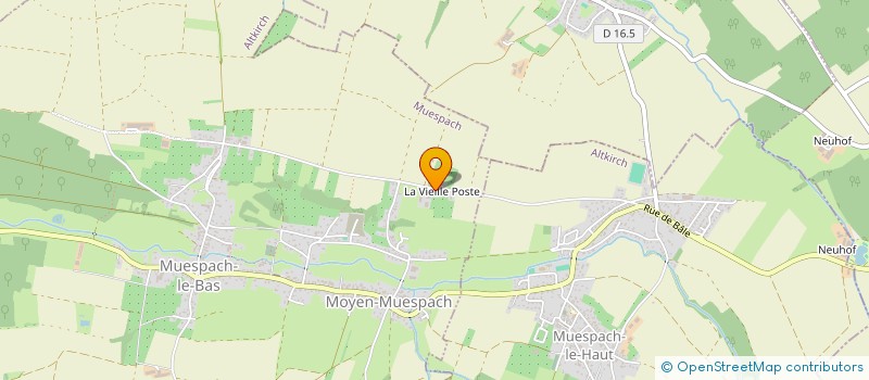 localisation de l'entreprise 838 760 577   MUESPACH