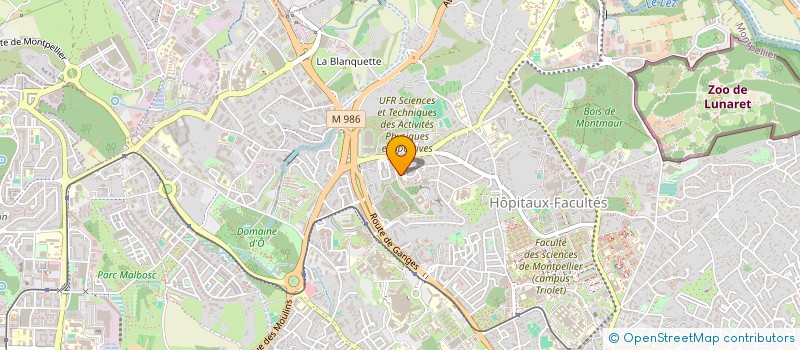 localisation de l'entreprise 838 767 382 à MONTPELLIER