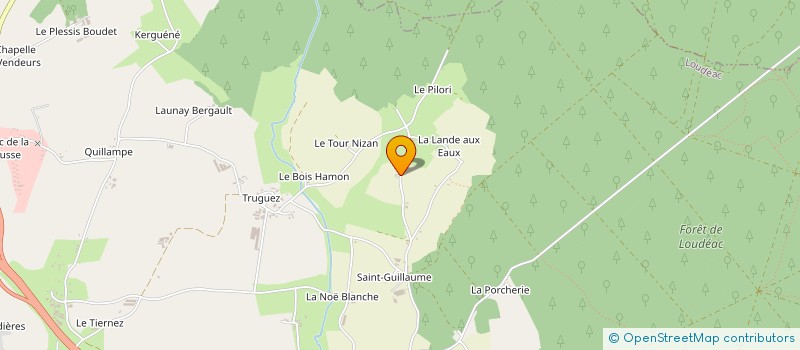 localisation de l'entreprise 838 774 933 à LOUDEAC