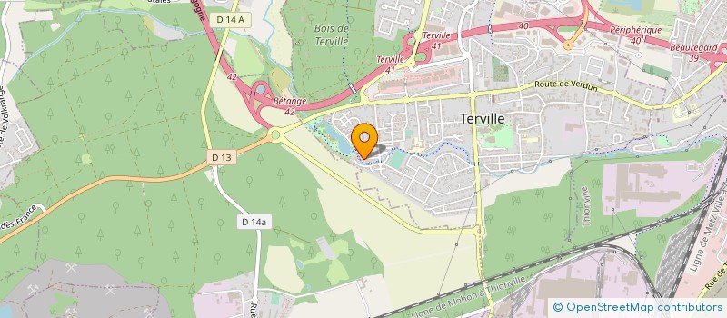 localisation de l'entreprise 838 775 864   METZ