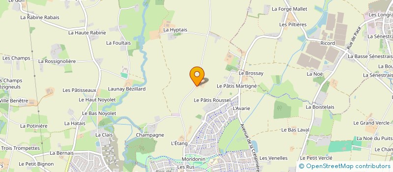 localisation de l'entreprise 838 785 947   PACE