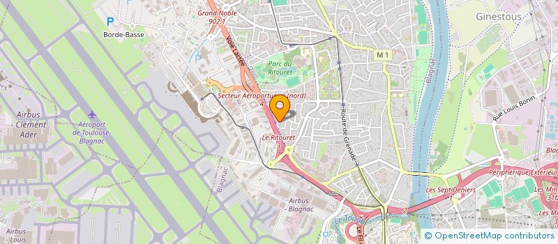 localisation de l'entreprise 838 788 685 à BLAGNAC