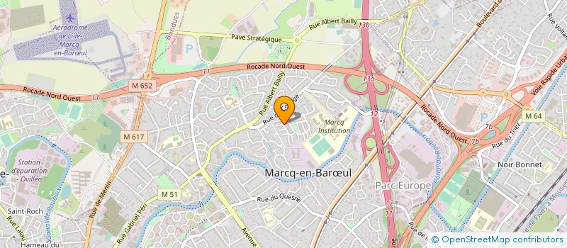 localisation de l'entreprise 838 792 679  à MARCQ-EN-BARŒUL