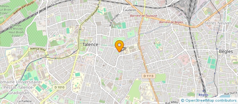 localisation de l'entreprise 838 804 300   BORDEAUX