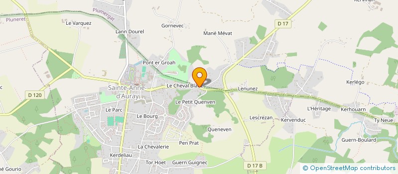 localisation de l'entreprise 838 808 772 à SAINTE-ANNE-D'AURAY