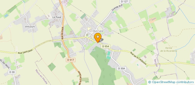 localisation de l'entreprise 838 815 520   BERSEE