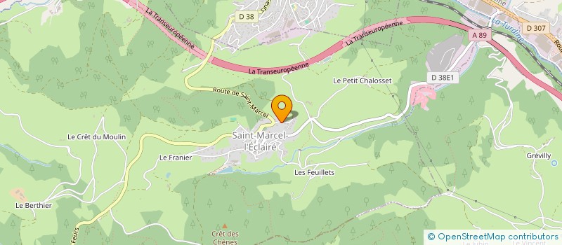 localisation de l'entreprise 838 818 839   CHAZAY-D'AZERGUES