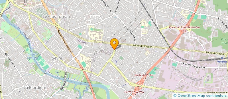 localisation de l'entreprise 838 882 405 à VERTOU