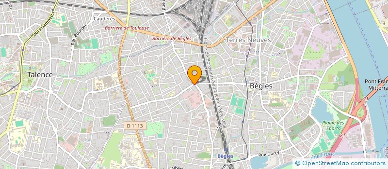 localisation de l'entreprise 838 892 545   BORDEAUX