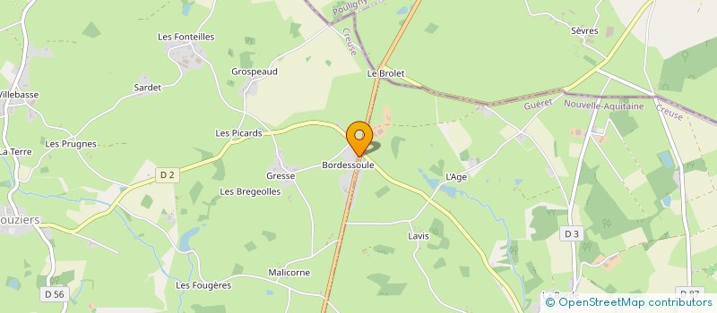 localisation de l'entreprise 838 893 519 à NOUZIERS