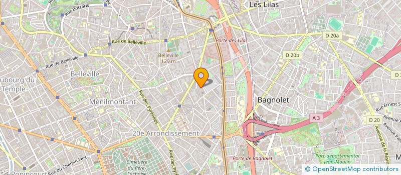 localisation de l'entreprise 838 911 808   PARIS