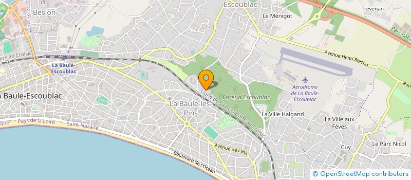 localisation de l'entreprise 838 923 001  à LA BAULE-ESCOUBLAC